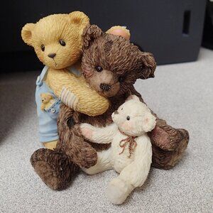 Cherished Teddies Sawyer & Friends "Hold On To The Past, But Look To The Future